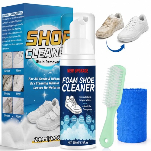 Shoe cleaner kit 200ml - cleaner, kit,